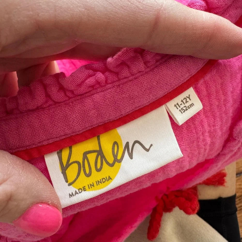 Boden girls pink